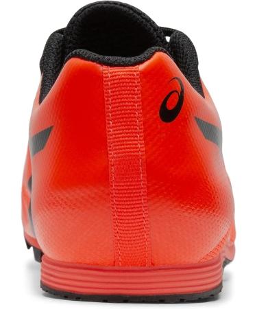ASICS Hyper LD 6 Track & Field Shoes - Unisex, Women's 13.5 Wide/Men's 12, Sunrise Red/Black - Buy Online on GoSupps.com
