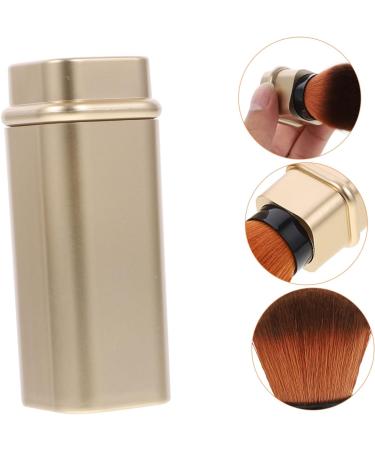 Beavorty professional makeup cosmetics brush powder brush fashion blush brush manicure paint 2.7*2.7cm Golden - Buy Online on GoSupps.com