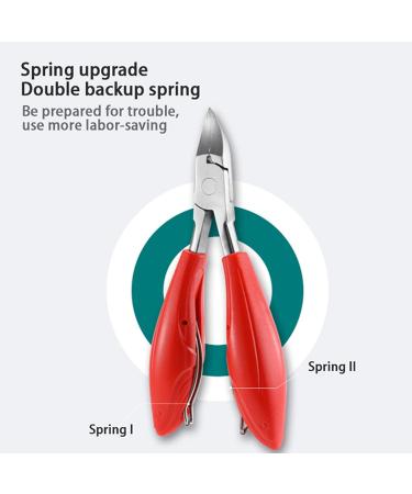 SVAASA Nail Clippers Dead Skin Dirt Remover Podiatry Cut Toenails Claw Stainless Steel Toe Nail Clippers Cuticle Nippers Manicure Pedicure Cutters (Color : Schwarz) - Buy Online on GoSupps.com