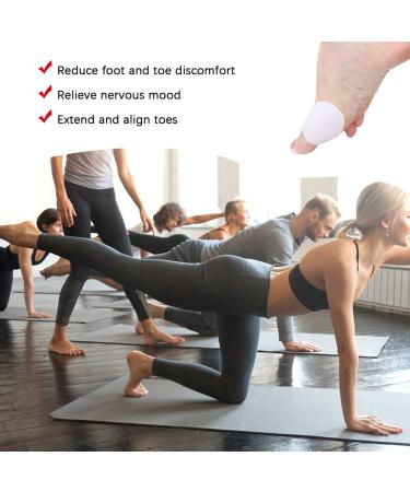 10 Pair Reusable Silicone Bunion Cushion Protector & Toe Separator Set - Buy Online on GoSupps.com