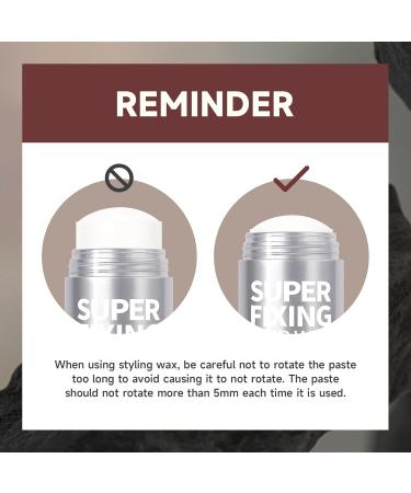 Professional Hair Styling Stick Hair Wax Finishing Cream Not Greasy Rapid Cream Broken Hair Styling Stick Cream Hair Texturizer Stick Hair Smoothing Hair Defining Wax Stick Hair Sculpting Stick - Buy Online on GoSupps.com