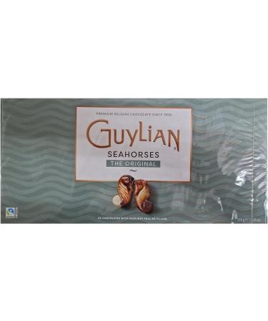 Guylian Seahorses Belgian Chocolates Original Praline 32 Chocolates 336g - Last Minute Gifts For Mum & Dad Chocolate Gifts For Women & Men Suitable For Vegan - Buy Online on GoSupps.com