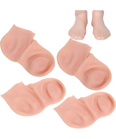 Verdant Touch Foot Protectors Socks Moisturizing Foot Care Socks 2 Pairs Exfoliating Anti-Cracking Elastic Socks XL (42-44) - Buy Online on GoSupps.com