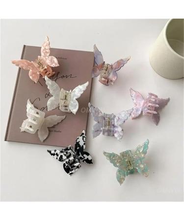 Hair Clips Hair Clips Butterfly Retro Fashion Vintage Hairpin Hair Catch Hairpin Lightweight(Color:Green) - Buy Online on GoSupps.com