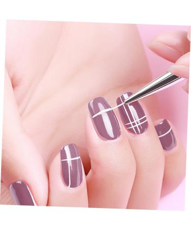 Ipetboom Poly Nail Art Liner Drawing Brushes Colored Drawing Tool for Manicure Star Room Decor Manicure Nail Art Brush Practical Nail Art Liner Brush Pink Painted Pen - Buy Online on GoSupps.com