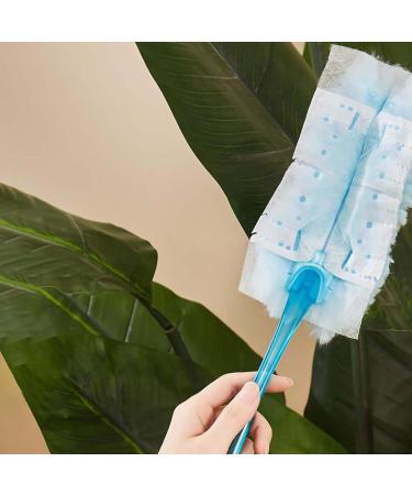 Hand Duster Refills Kit Disposable Duster Refills Versatile Cleaning Duster Refills for Home and Office Use (1 Handle + 8 Heads) flash dust magnet flash dust magnet refill dust magnet fl - Buy Online on GoSupps.com