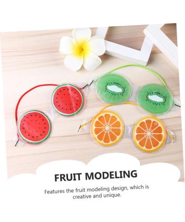 Buy Ipetboom 4-Piece Cartoon Eye Mask & Gel Fruit Eye Patch - International Shipping Available - Buy Online on GoSupps.com
