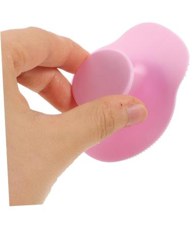 POPETPOP Hulu Scrubber Face Washing Cleaner Deep Cleaning Brush Bath Brush Cleansing Exfoliator Silicone Facial Brush Facial Cleansing Brush Sponge Silica Gel Pores Pink Man - Buy Online on GoSupps.com
