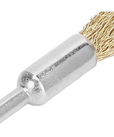 Premium Nail Drill Cleaning Brush Set - 5 Brass Wire Grinding Heads for Manicure & Nail Care | International Shipping Available - Buy Online on GoSupps.com