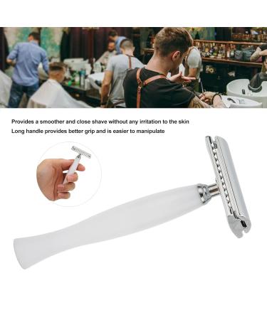 Chiciri Manual Razor - Safe Precise Shaving with Good Grip | Smooth Razor Planer for Home Office & Hotel (White) - Buy Online on GoSupps.com