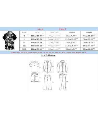 Men's Retro Bowling Shirt | 50s Rockabilly Vintage Beach Style | Bright Hawaii Camp Shirt Black | Relaxed Fit Short Sleeve - 3XL - Buy Online on GoSupps.com