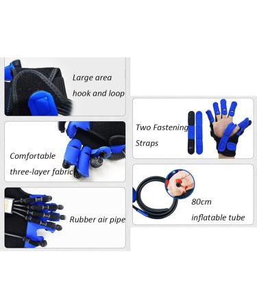 Electric Training Gloves Stroke Hemiplegia Finger Rehabilitation Device for Long-Term Relief Cramps Stiffness Passive Mode & Mirror Mode Strength Adjust (Right Hand Large) - Buy Online on GoSupps.com