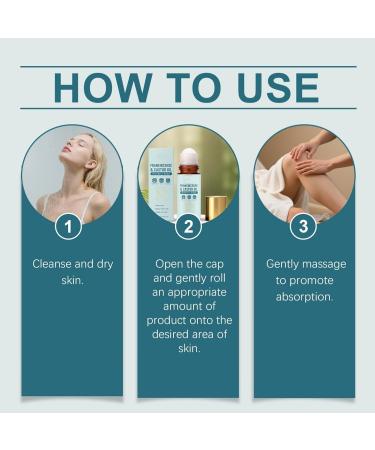 Frankincense & Castor Oil Roll-On with Rose Quartz Roller Cold-Pressed Organic Castor Oil Face Oil for Firming & Hydrating Skin Roll On for Face Neck & Body 50ML / 1.7OZ - Buy Online on GoSupps.com