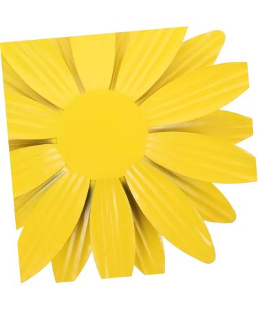 STOBAZA Sunflowers Wall Decor Decorations for Bedroom Wall Decor for Bathroom Iron Wall Art 31.50X31.50X3.00CM Multi - Buy Online on GoSupps.com