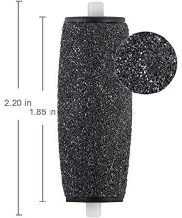 ROSENICE Extra Coarse Mineral Replacement Rolls for Scholl Velvet Smooth - Pack of 4 | International Shipping Available - Buy Online on GoSupps.com