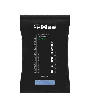 Femmas FemMas Blue Whitening Powder 500g | Whitening powder with Plex technology and argan oil | Even skin tone