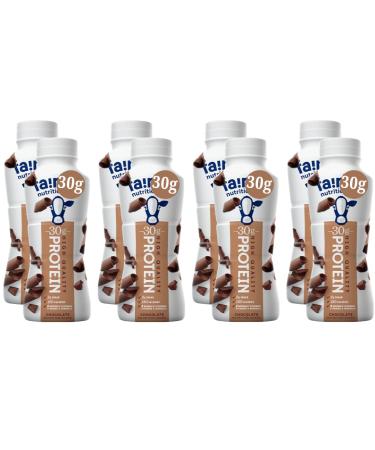 High Protein Nutritiion Shakes - 30g Protein Shake Milk Chocolate - 11.5 Fl oz (8 Pack)