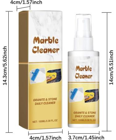 3Pcs Multiple Surfaces Marble Stain Remover 100ml Gentle On Stone Powerful On Dirt - Buy Online on GoSupps.com