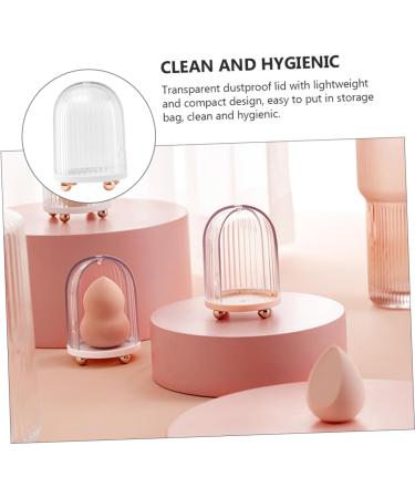 DOITOOL 1pc Beauty Egg Storage Box Beauty Egg Drying Rack Cosmetics Container Blending Sponge Makeup Organzier Travel Powder Puff Cosmetic Supplies Pctg White Make up Organizer 9.5x6.7cm White - Buy Online on GoSupps.com