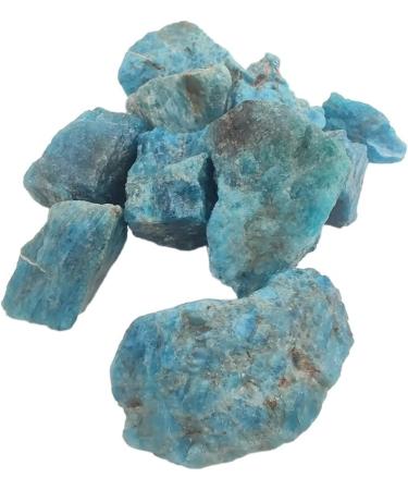 Natural Crystal Rough 100g Natural Raw Blue Apatite Rough Stones Crystal Gravel Minerals and Stones Rough Gemstone 2-4cm 100g - Buy Online on GoSupps.com
