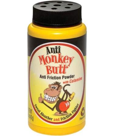 Travel Size Anti Monkey Butt Powder, 1.5 Ounces (1 Pack)