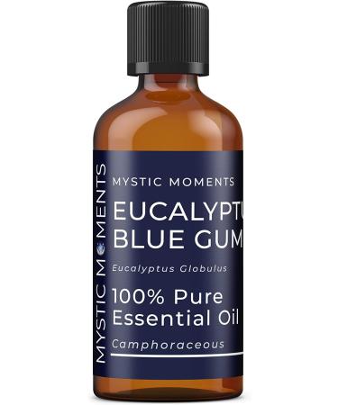 Mystic Moments | Eucalyptus Blue Gum Essential Oil - 100ml - 100% Pure - Buy Online on GoSupps.com