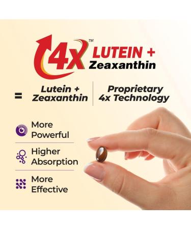 AFC Japan Ultimate Vision 4X - Improved, Up-Sized Eye Formula with Lutein 4X, Zeaxanthin, Bilberry Extract and Vitamins for Age-Related Eye Problem, Blurry & Poor Vision, Dry Eye, Macular Health 45s - Buy Online on GoSupps.com