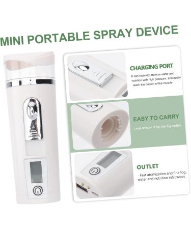 Outanaya Hydrating Instrument Mister for Face Portable Facial Mister Portable Steamer White The Ship Abs Mini - Buy Online on GoSupps.com