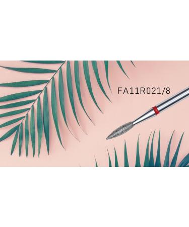 STALEKS PRO - Diamond Bit - Sharp Flame (Red Ring) I Attachment for Nail Cutters I Grinding Attachment for Electric Grinding Equipment I Nail Drill Bit for Apparative Manicures and Pedicures - Buy Online on GoSupps.com