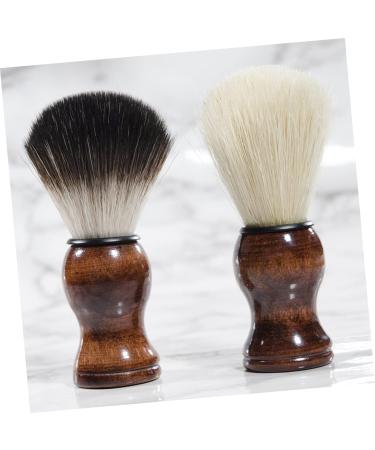 Beaupretty 3-in-1 Beard Cleaning Brush - Nagel-Charms for Men - Soft Styling Beard Hair Tools - Holzern Razor Brushes - Buy Online on GoSupps.com