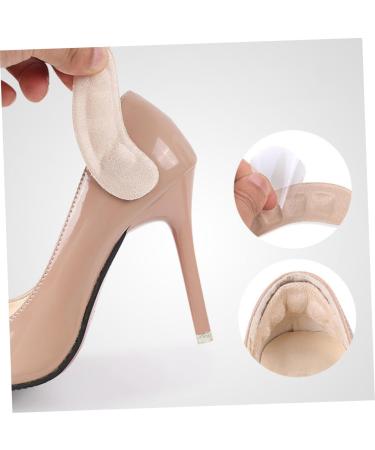 NOLITOY Heel Stickers & Cushion Pads - 3 Pairs Silicone Heel Grips for High-Heeled Shoes | Comfortable & Protective Insole for Clear Pumps - Buy Online on GoSupps.com