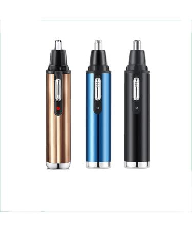 Buy Multifunctional Rechargeable Nose Hair Trimmer - Gold Nose & Ear Groomer | Best Shaver & Clipper for Eyebrows & Beard Removal - Buy Online on GoSupps.com