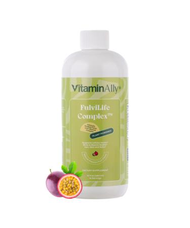 VitaminAlly FulviLife Mineral Complex | Clinically Studied Fulvic Ionic Mineral Complex | Supports Cellular Health, Bone and Muscle Health, Hair, Skin and Nails | Plant Powered |16 Servings