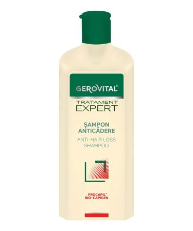 Anti-Hair Loss Shampoo Significantly Reduces Hair Loss and Stimulates Its Growth for a Stronger and Thicker Hair 400 ml Gerovital Tratament Expert