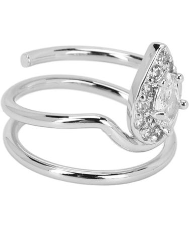 Women Fingernail Rings Women Finger Nail Cover Rings Index Finger Nail Rings Beautiful Fingernails Rings Finger Tip Nail Cover Rings Nail Art Decoration Ornament Jewelry Gift for Women(3054 Platinum) - Buy Online on GoSupps.com