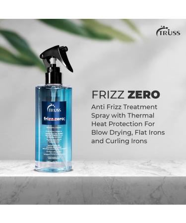 TRUSS Frizz Zero Liquid Hair Mask | Anti-Frizz Treatment Spray with Heat Protection for All Hair Types - Detangles & Smooths Damaged Hair - Buy Online on GoSupps.com