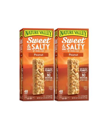 Nature Valley Sweet & Salty Nut Peanut 1.2 Oz 48 Bars (2 Boxes)