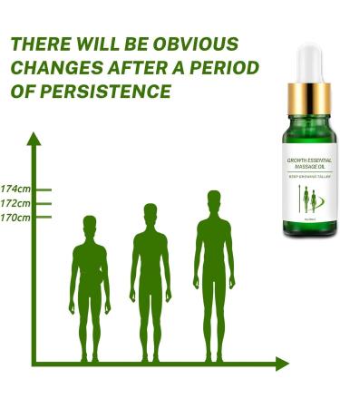 TowerHigh Growth Essential Massage Oil - Natural Herbal Foot Care Serum for Height Increase & Bone Growth (2PCs) - Buy Online on GoSupps.com