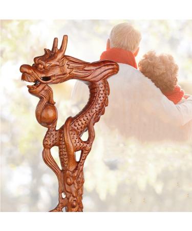 Wooden Walking Sticks Walking Stick Iron Pear Wood Crutches 2 Colors Hollow Engraving One- Size Handle Meaning Extraordinary Representation of The Right Position 93 Cm Mobility Aid for Elderly S - Buy Online on GoSupps.com