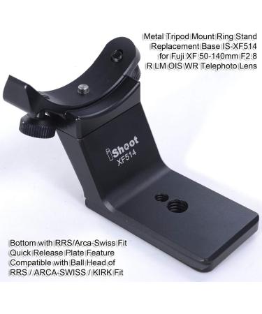 iShoot Metal Tripod Mount Ring for Fuji XF 50-140mm F2.8 Lens | Arca-Swiss Plate Compatible - Buy Online on GoSupps.com