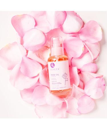 Luseta Rose Oil Hair Serum - Moisturizing & Hydrating Treatment for All Hair Types (3.38oz) - Buy Online on GoSupps.com