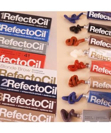  Refectocil RefectoCil Cream Hair Dye - 2 Blue Black 15 ml - Buy Online on GoSupps.com