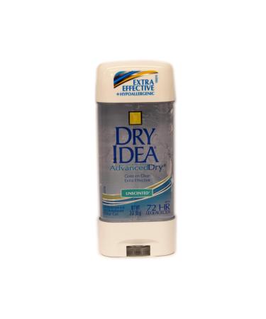 Dry Idea Advanced Dry Unscented Antiperspirant & Deodorant Clear Gel 3 oz - Pack of 5 - Buy Online on GoSupps.com