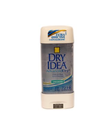 Dry Idea Advanced Dry Unscented Antiperspirant & Deodorant Clear Gel 3 oz (Pack of 11)