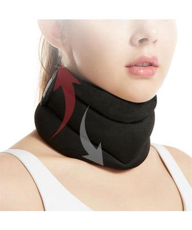 Cervicorrect Neck Brace Snoring Soft Neck Support Relieves Pain Neck Brace For Neck Pain & Support | Wraps Keep Vertebrae Stable And Aligned For Relief Of Cervical Spine Pressure For Women & Men (Gray) - Buy Online on GoSupps.com