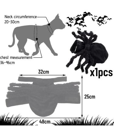 Spooky Cat & Dog Halloween Costumes - Zoneyan Bat Wings Spider Wings & More! - Buy Online on GoSupps.com