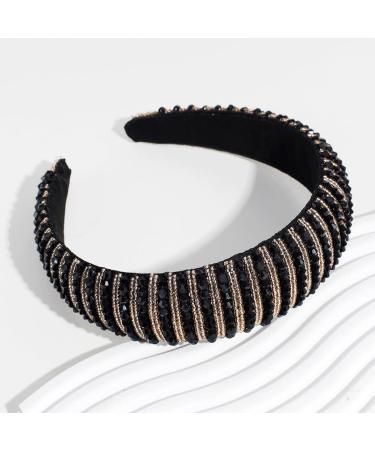 Scicent Rhinestone Hair Bands for Girls - Crystal Decorated Wide Hair Ripe Headdress for Parties Weddings & Vacations - Gift Jewelry for Women - Buy Online on GoSupps.com
