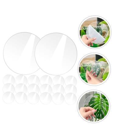 SEWACC 60 Pcs Acrylic Round Sheet Round Acrylic Board Acrylic Boards for DIY Multifunction Key Chain - Buy Online on GoSupps.com