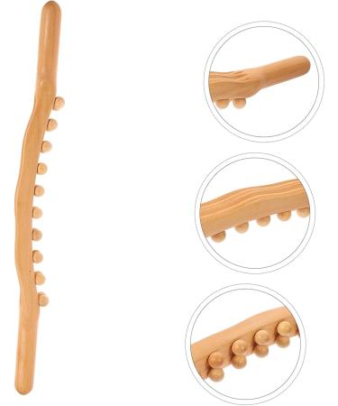 Healeeved 4-Piece Roll Rod Set with 20 Balls | Thai Massage Roller Stick & Gua Sha Tools for Fitness & Maderoterapia - Buy Online on GoSupps.com