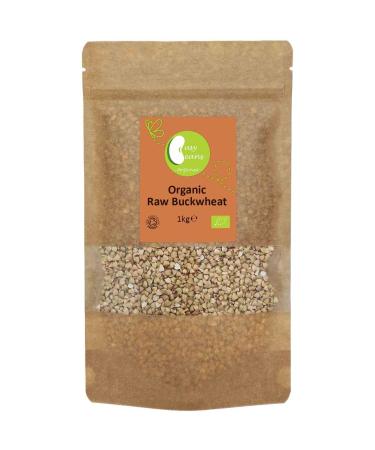 Organic Raw Buckwheat -Certified Organic- by Busy Beans Organic (1kg)